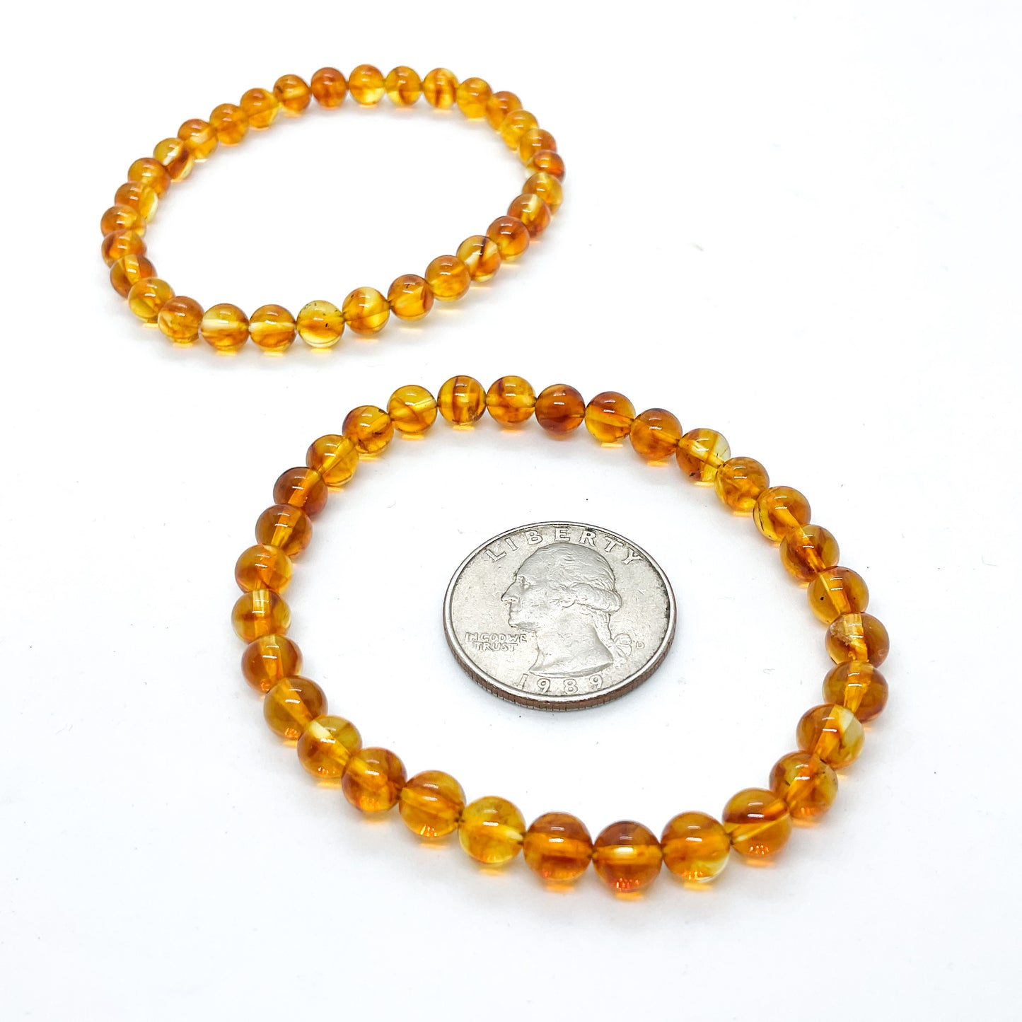 Amber Stretchy Bracelets