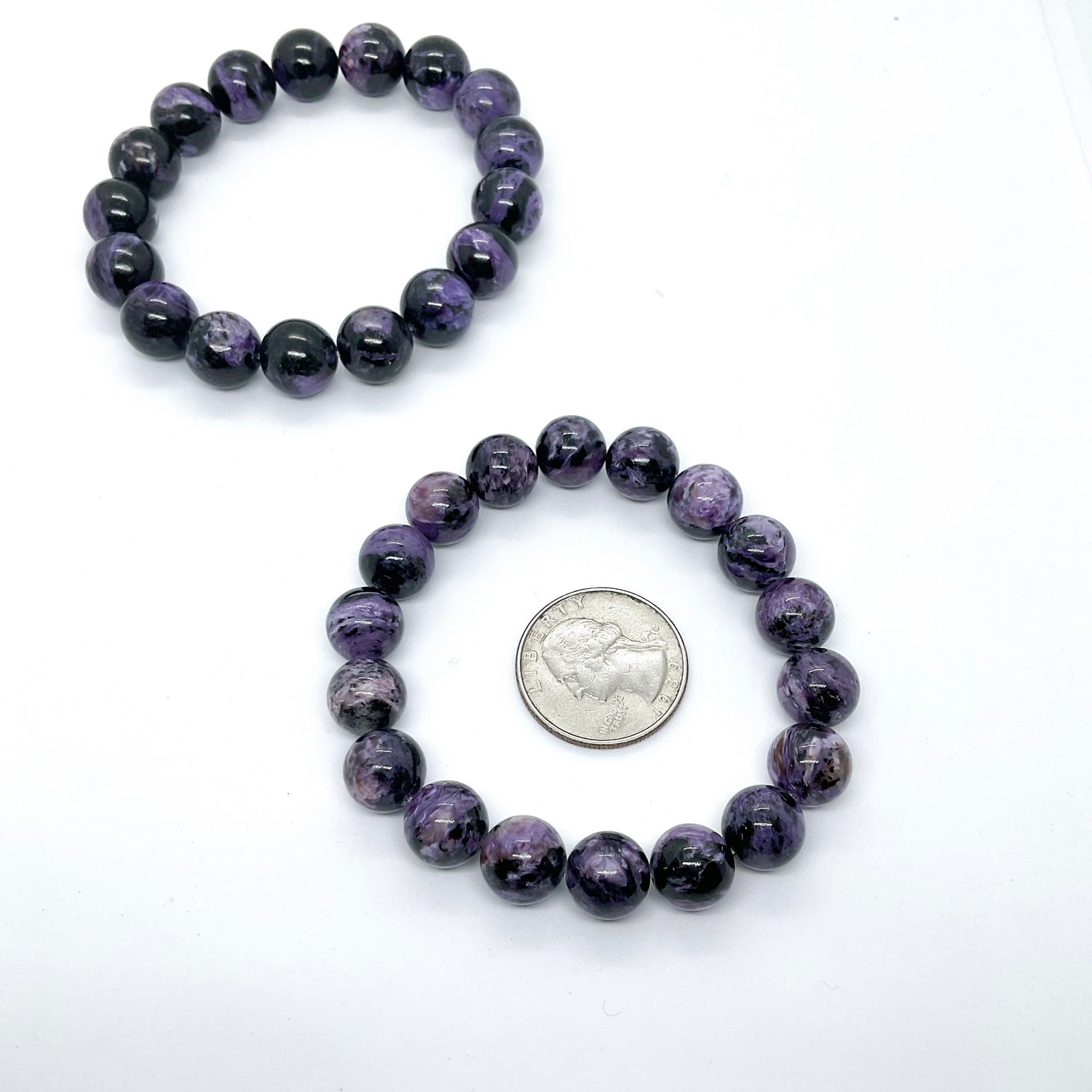 Charoite Stretchy Bracelet