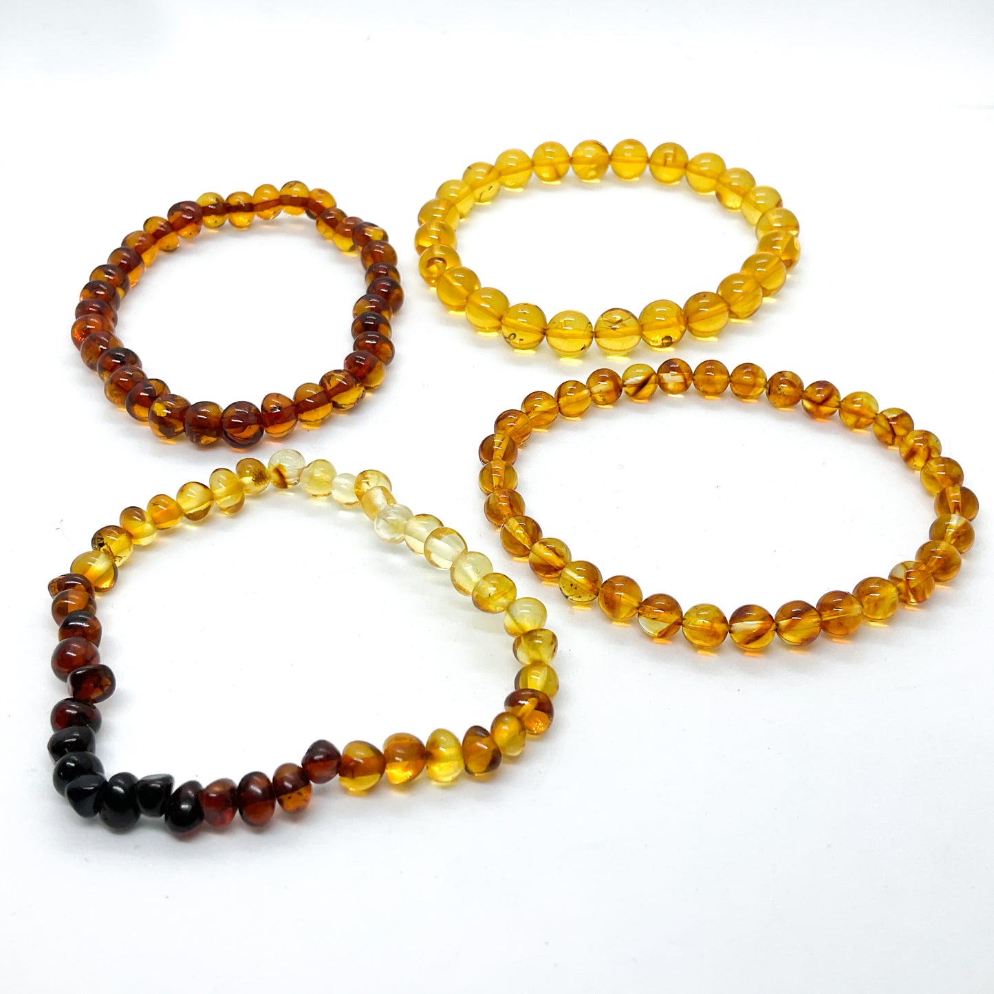 Amber Stretchy Bracelets