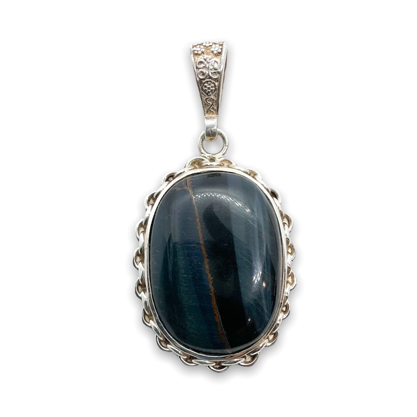 Blue Tiger Eye .925 Silver Jewelry