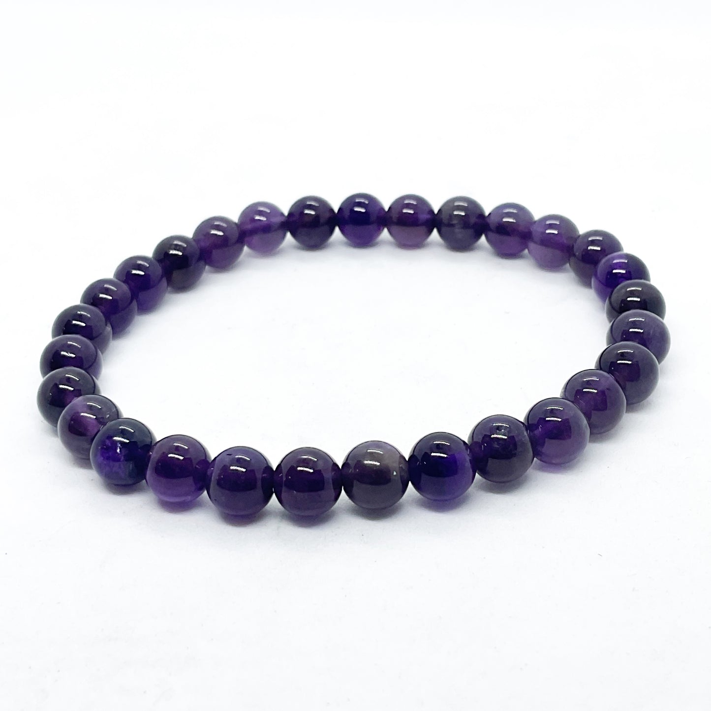 amethyst beaded bracelets