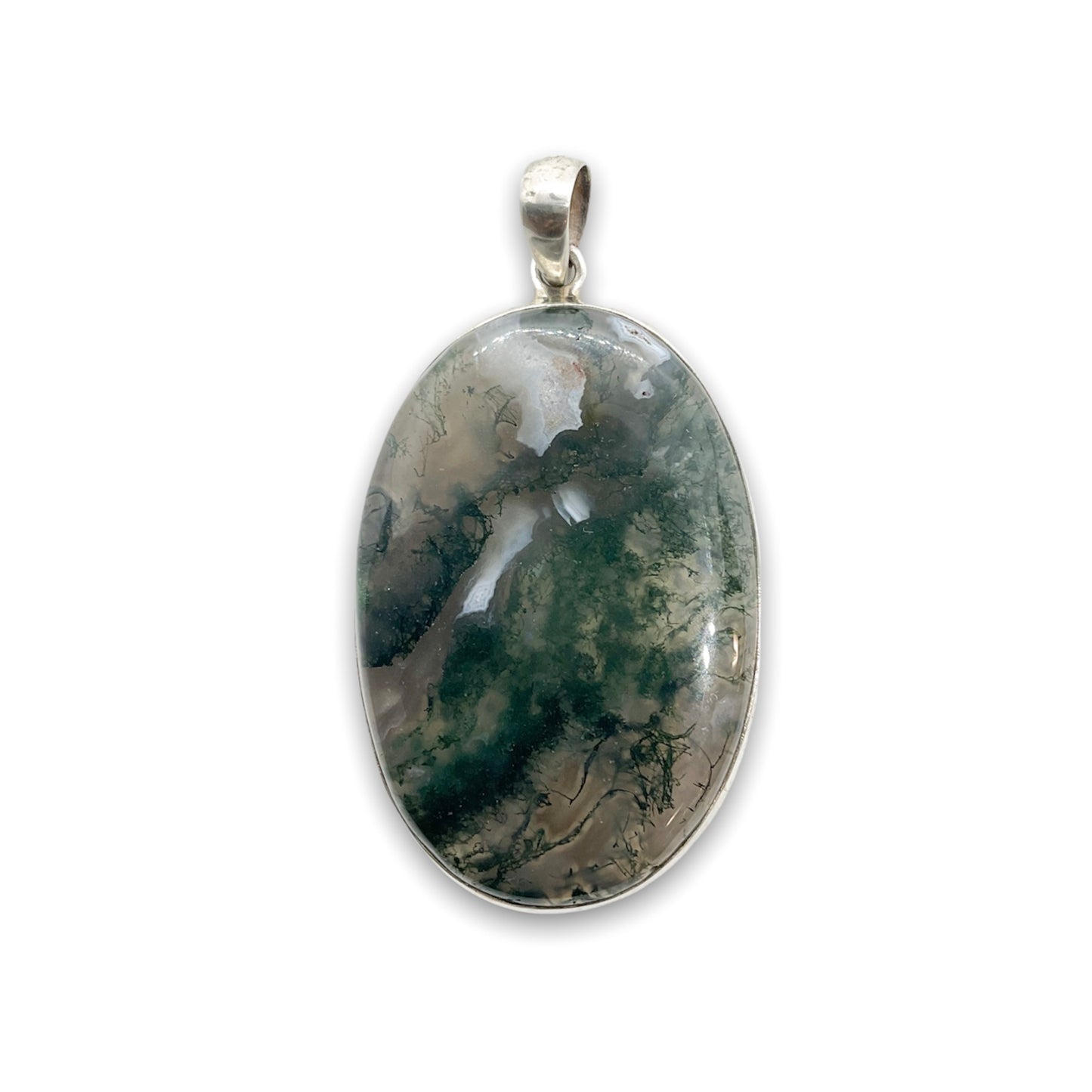 Moss Agate .925 Silver Jewelry