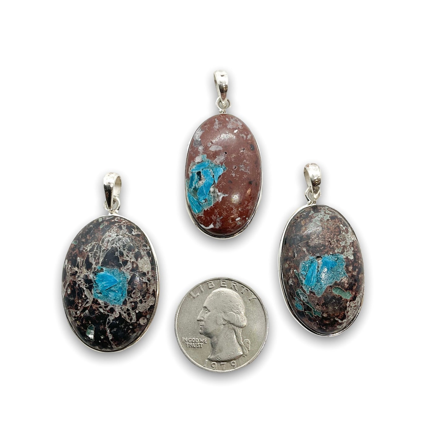 Cavansite .925 Silver Jewelry