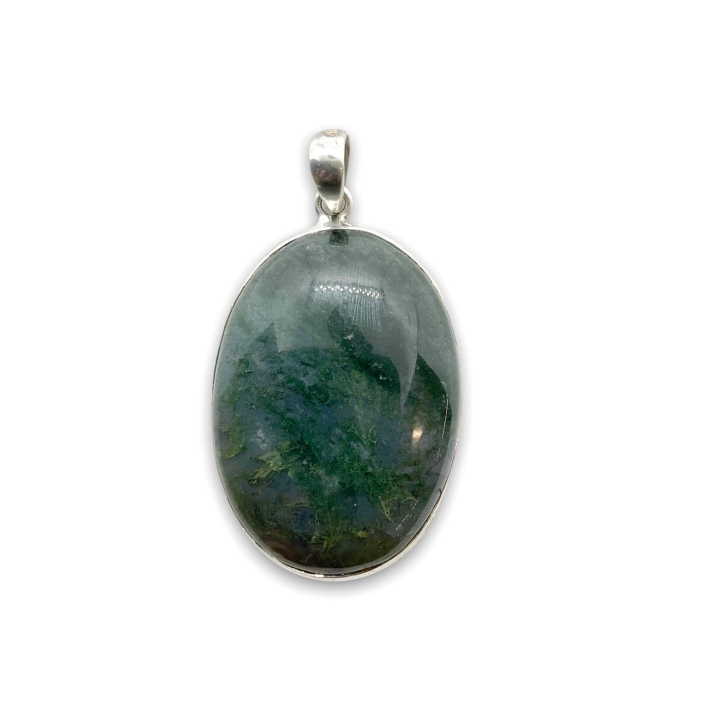 Moss Agate .925 Silver Jewelry