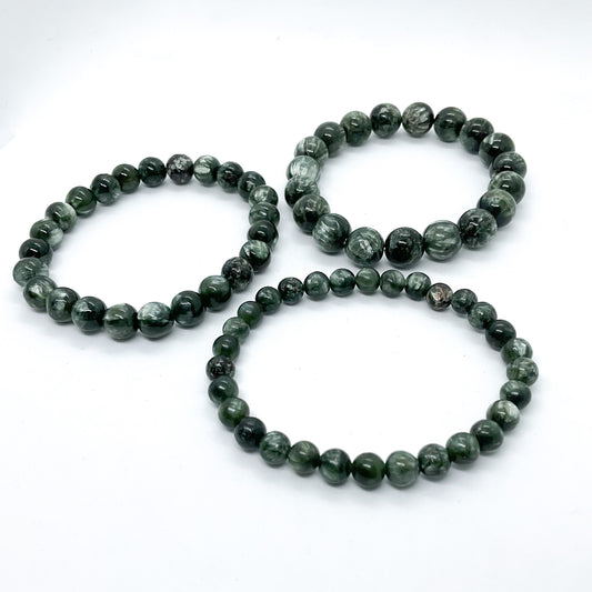 Seraphinite Stretchy Bracelets