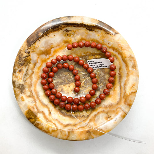 Red Jasper Bead Strands